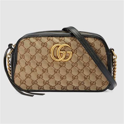 gucci marmont small canvas|gucci marmont small shoulder bag.